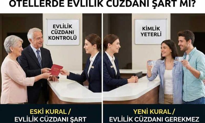 Otellerde evlilik cüzdanı şart mı